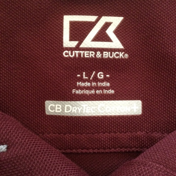 Cutter & Buck Drytec Mens Polo Shirt. Size Large. - Picture 5 of 9